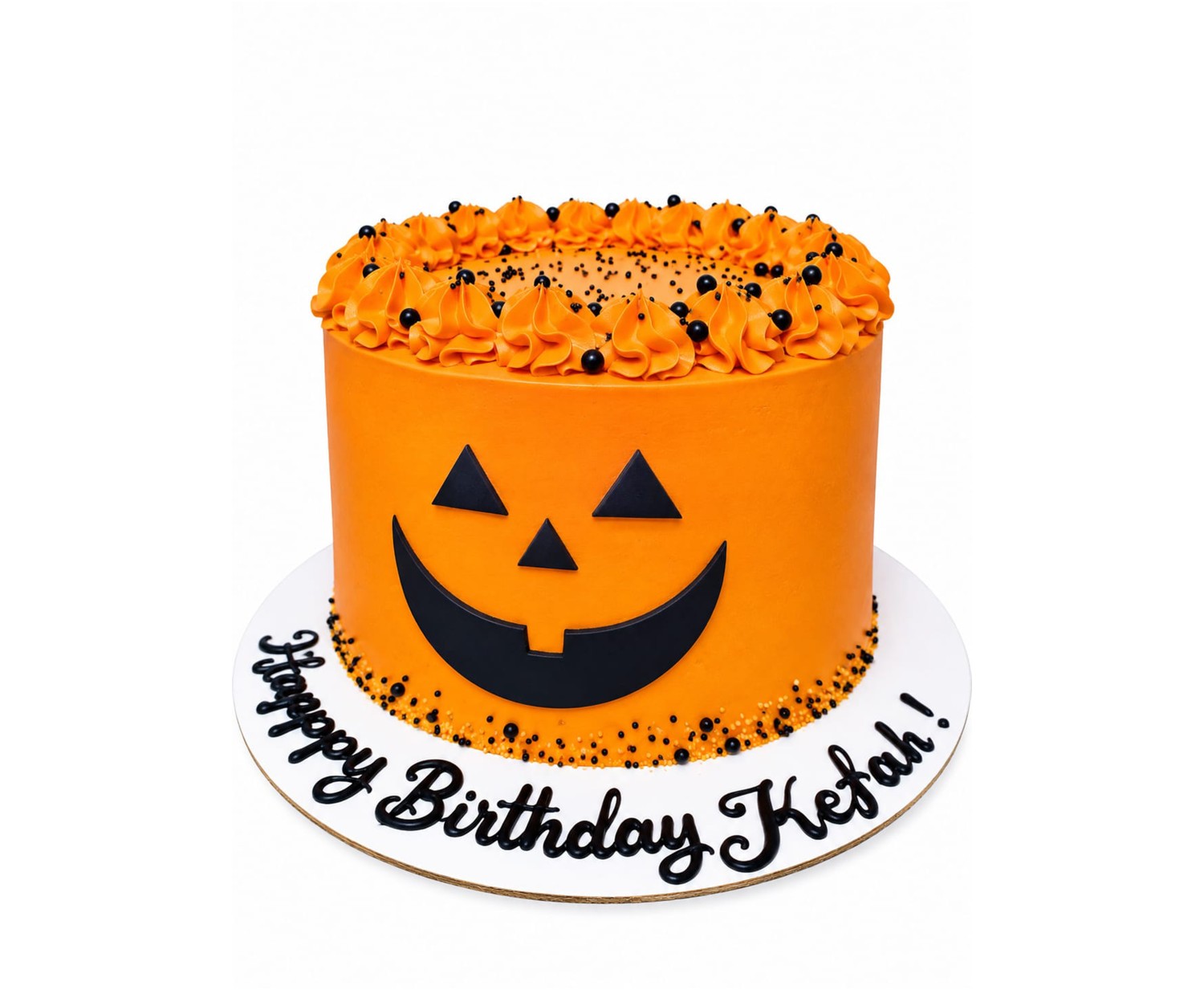 Halloween Pumpkin Cake