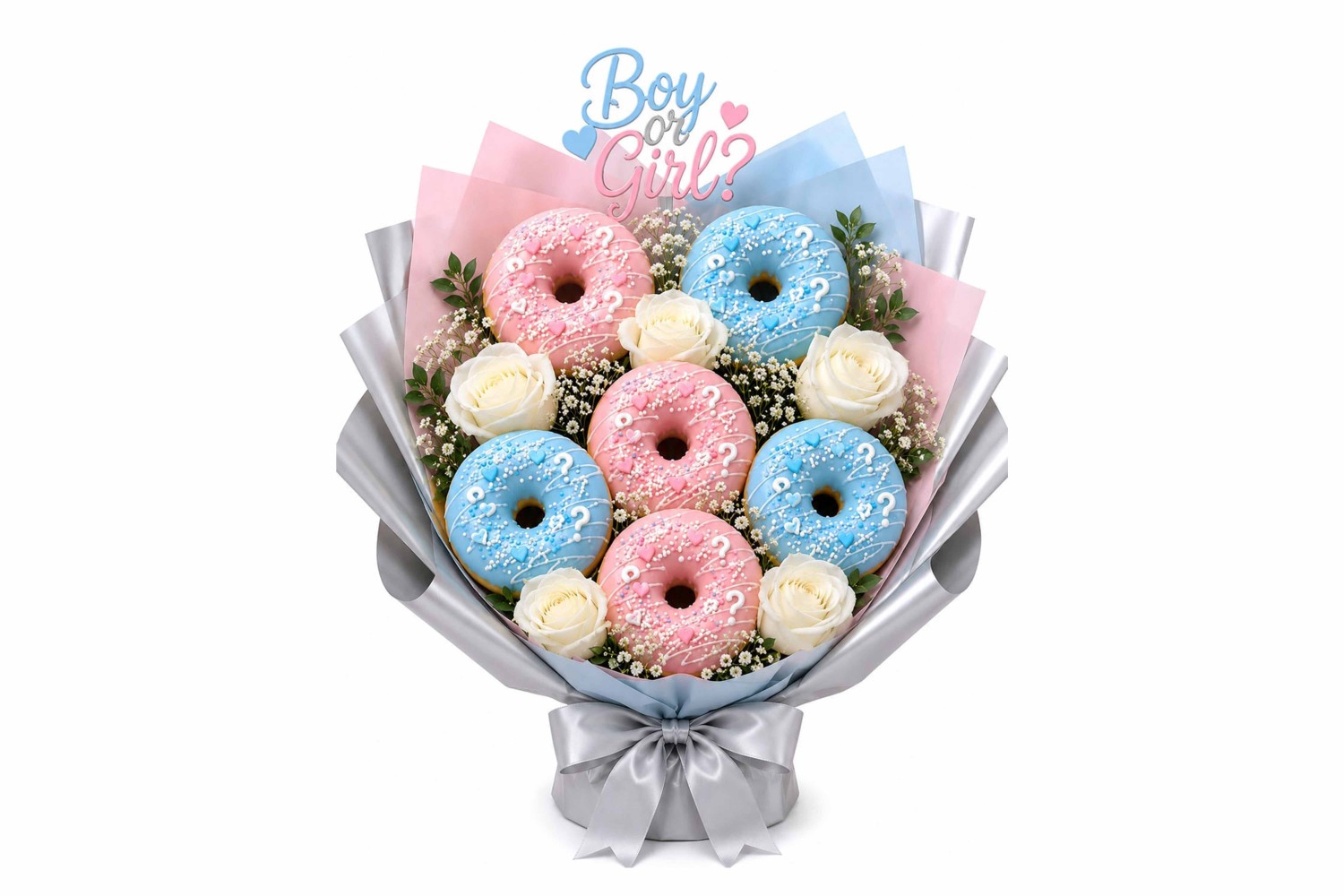 Hope Gender Reveal Donut Bouquet