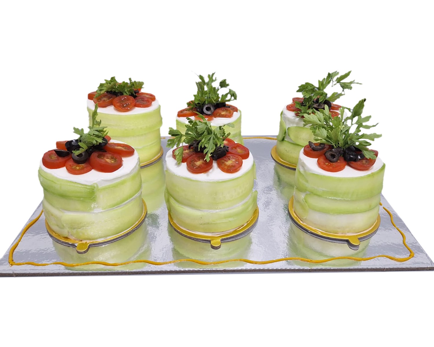 Mini Savoury Sandwich Cake