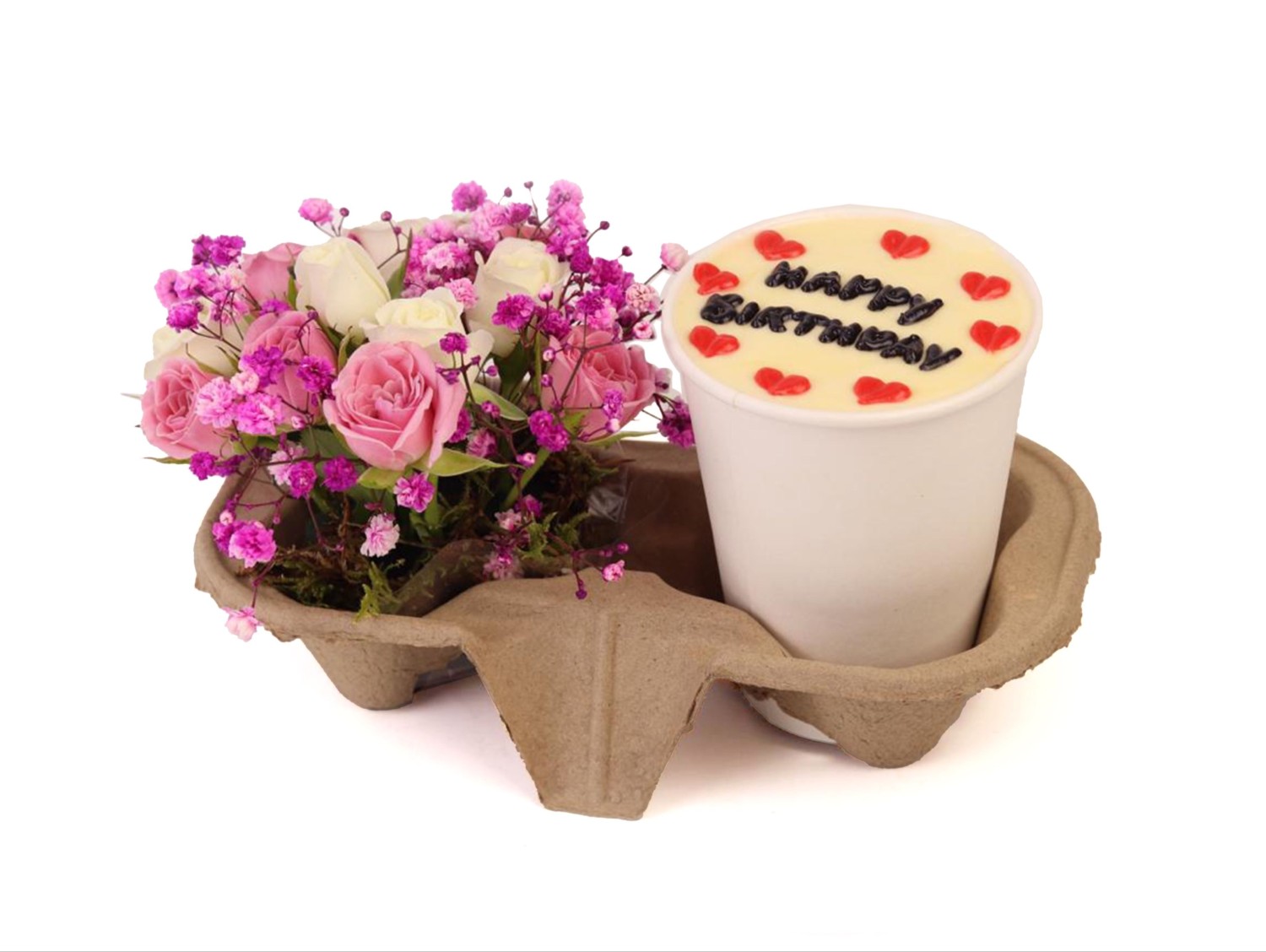 Hope Mug Cake and Flower