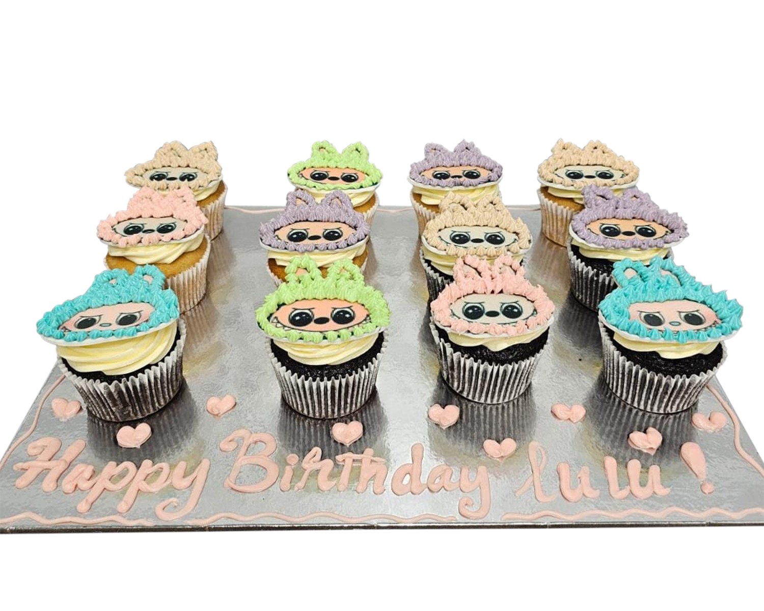 Labubu Cupcakes