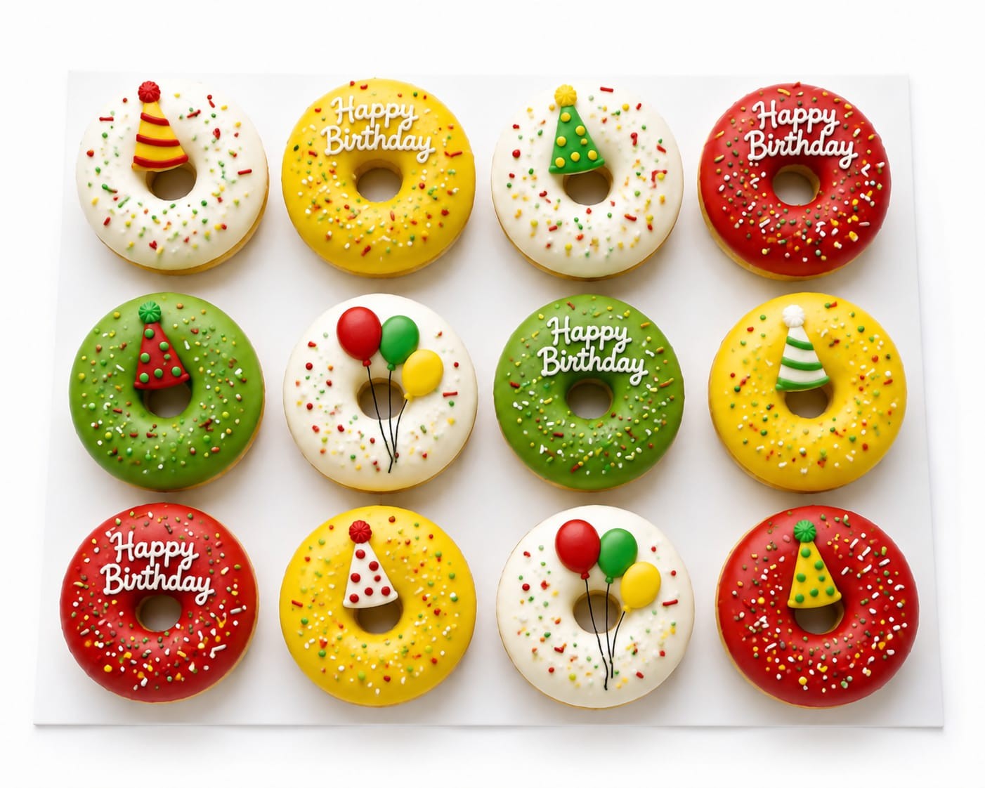 Happy Birthday Donuts