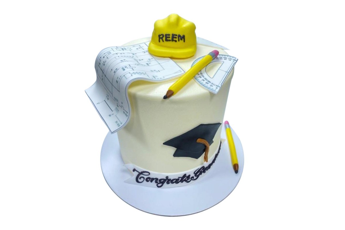 Engineer Graduation Cake