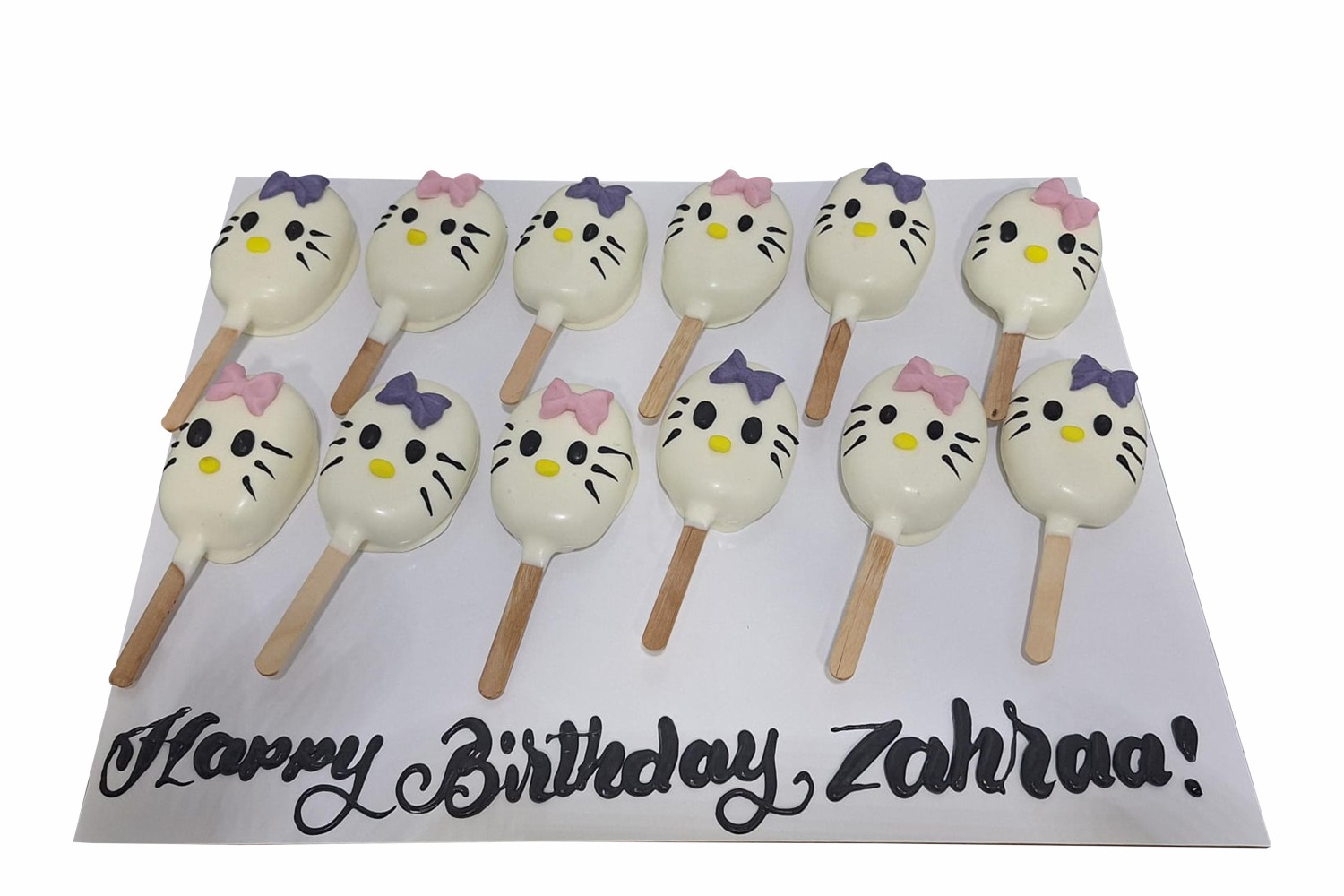 Hello Kitty Cake Pops