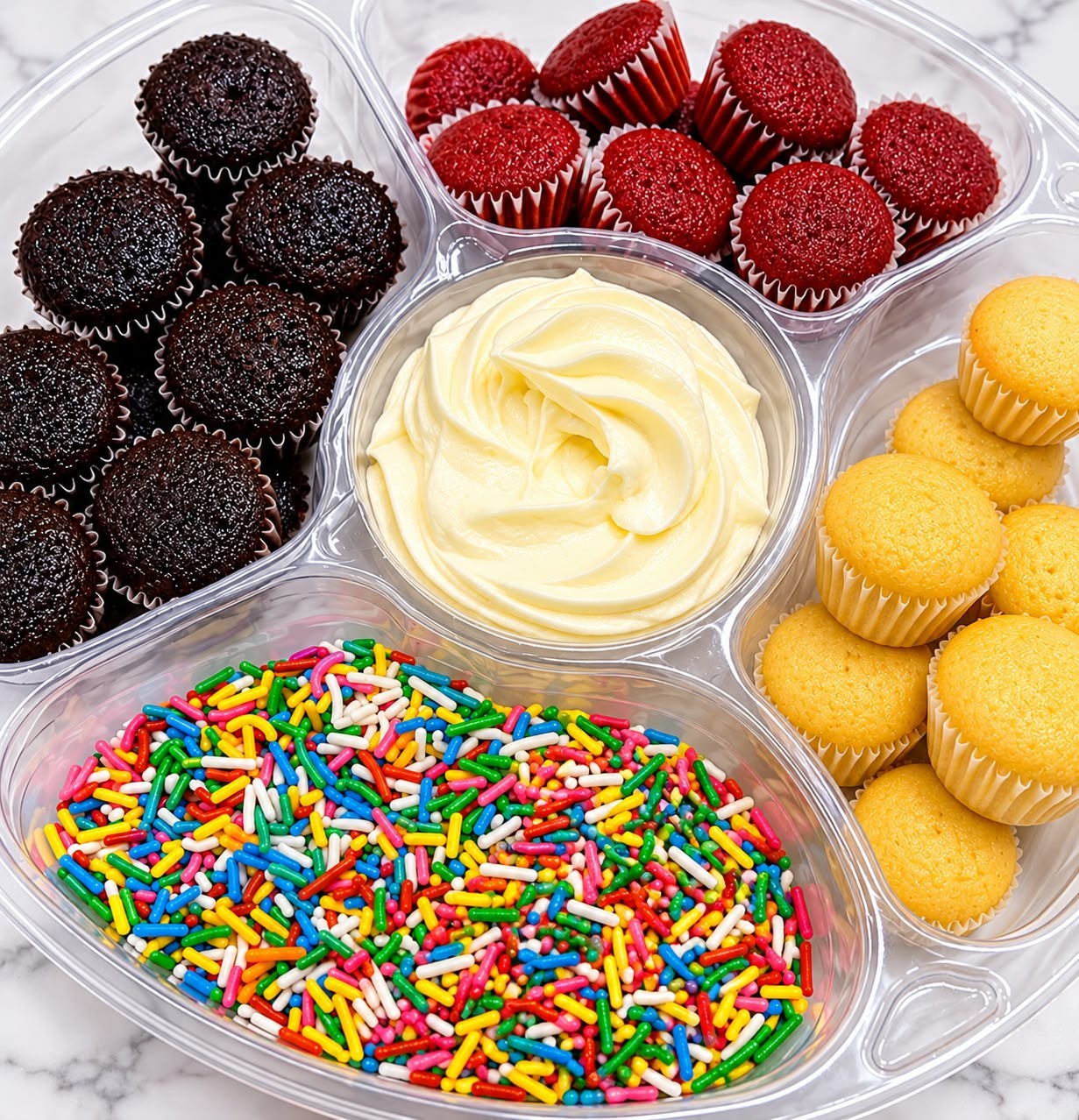 DIY Mini Cupcakes Set