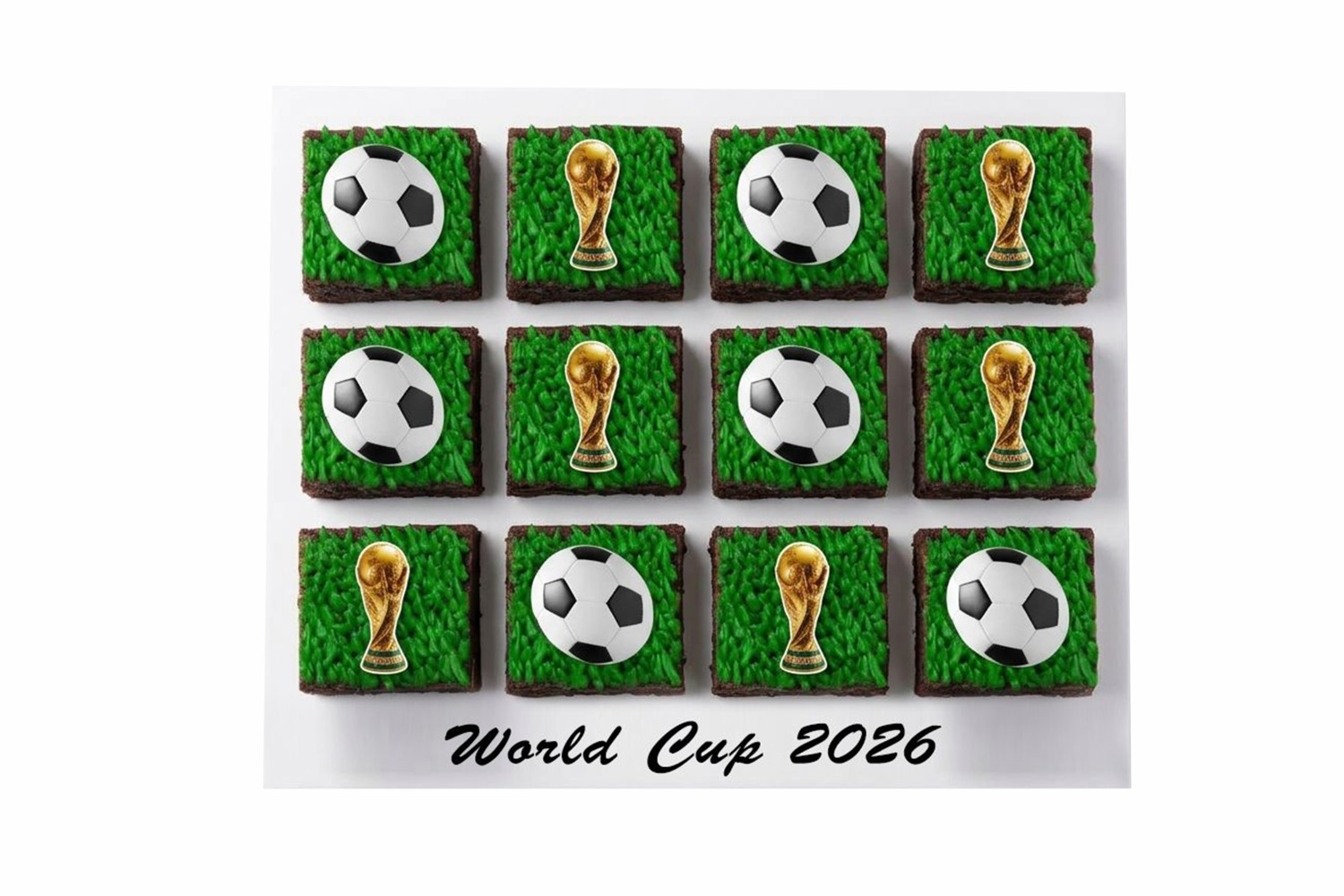 World Cup Brownies