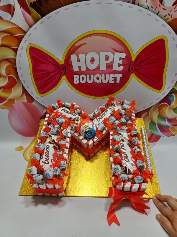 Hope Chocolate Letter Arrangement