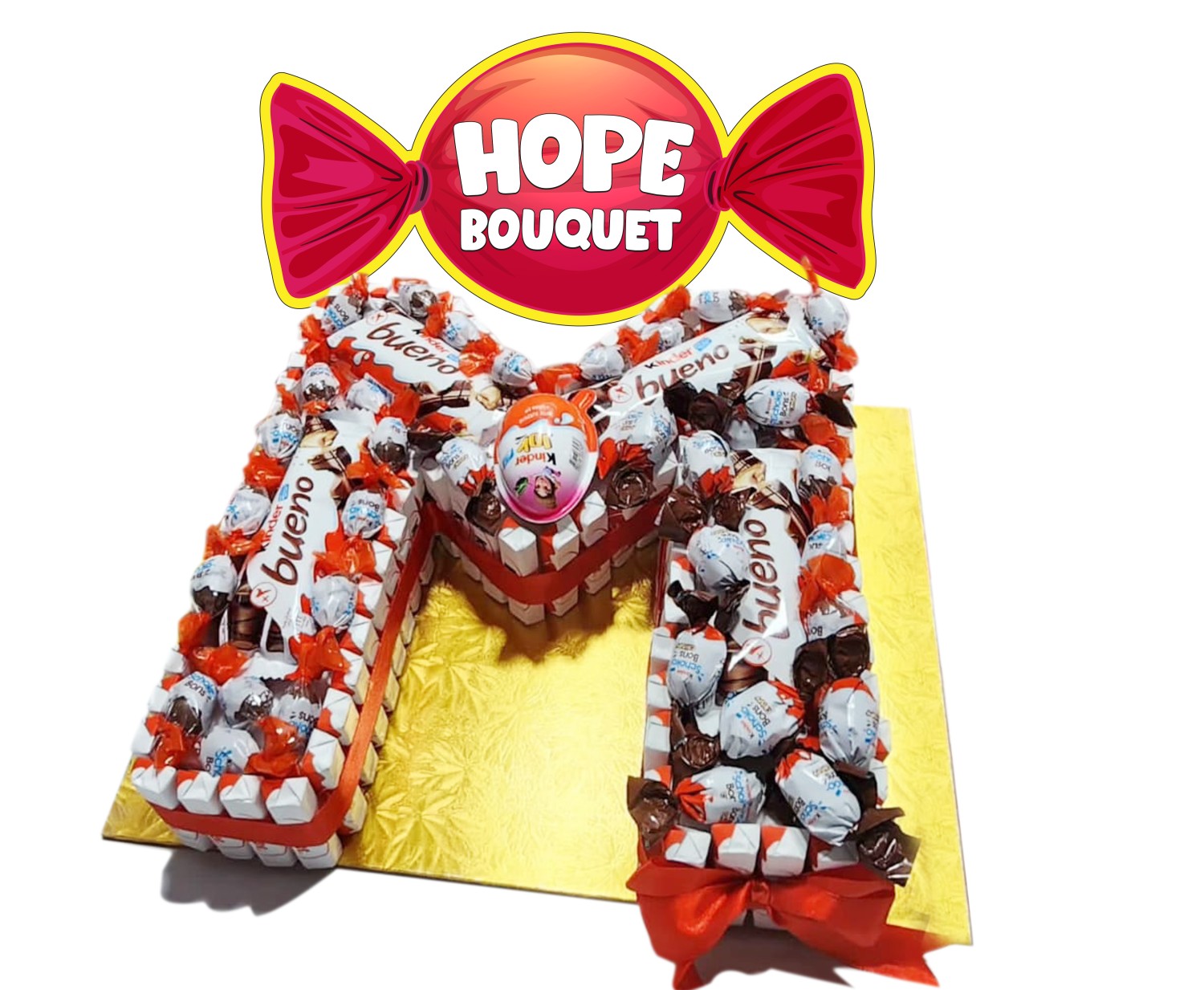 Hope Chocolate Letter Arrangement