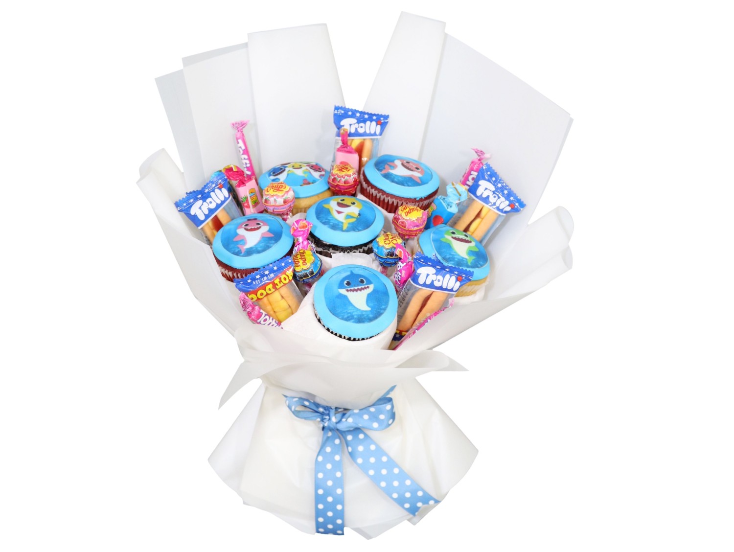 Hope Baby Shark Cupcakes Bouquet