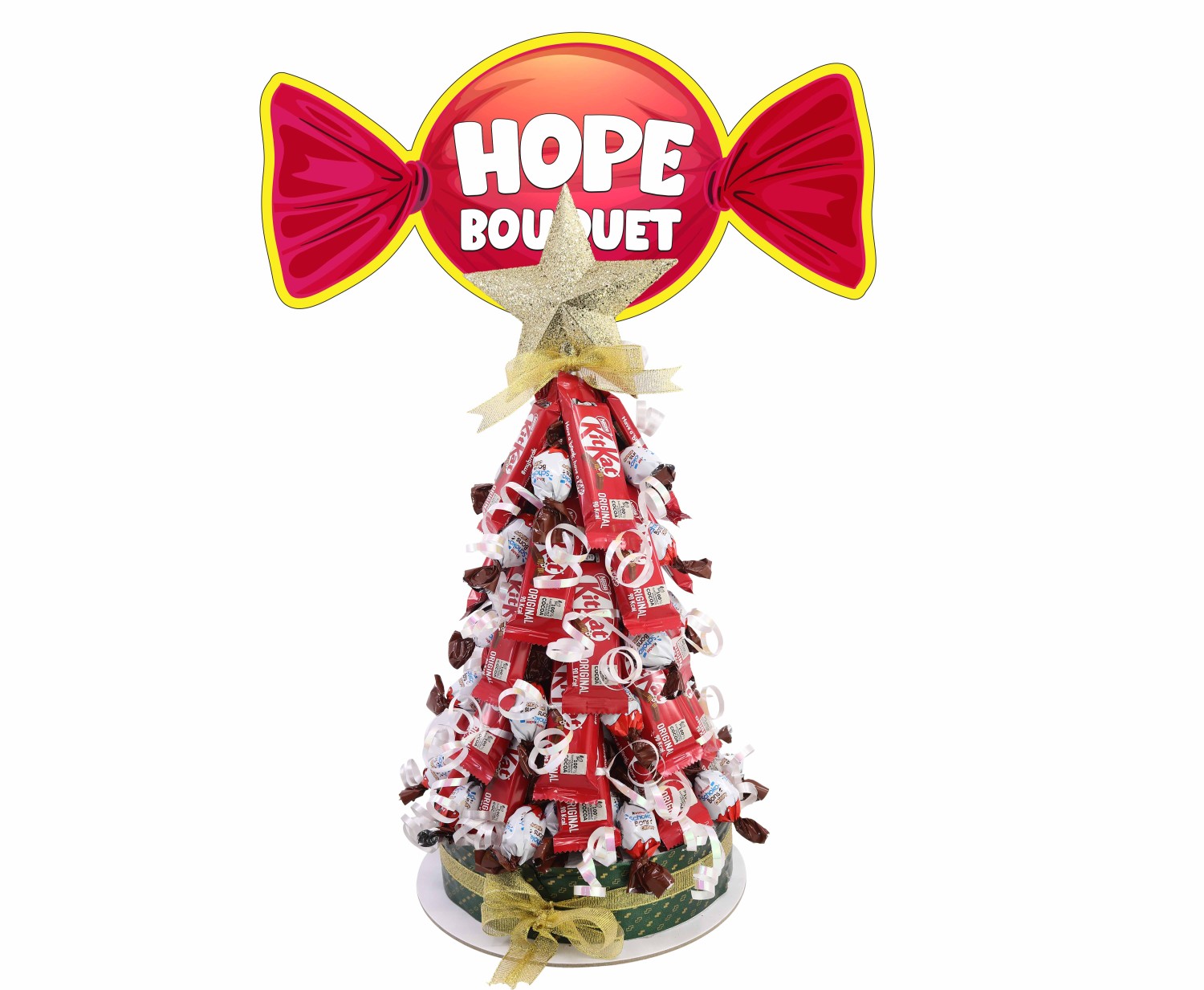 Hope Chrsitmas Tree Arrangement
