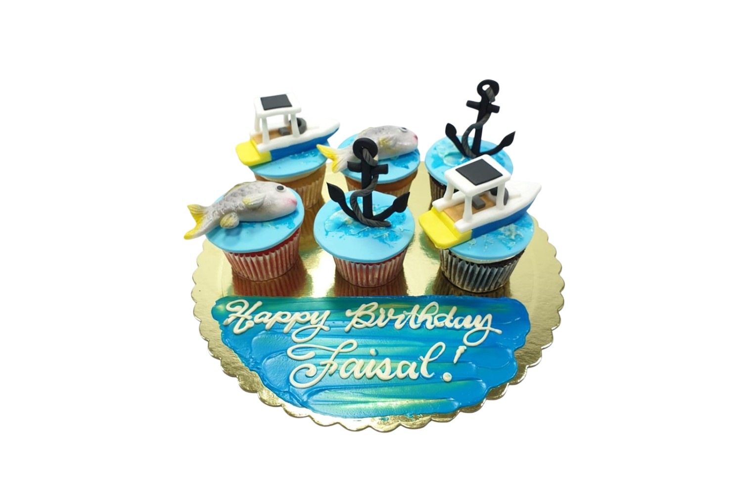 Fishing Cupcakes