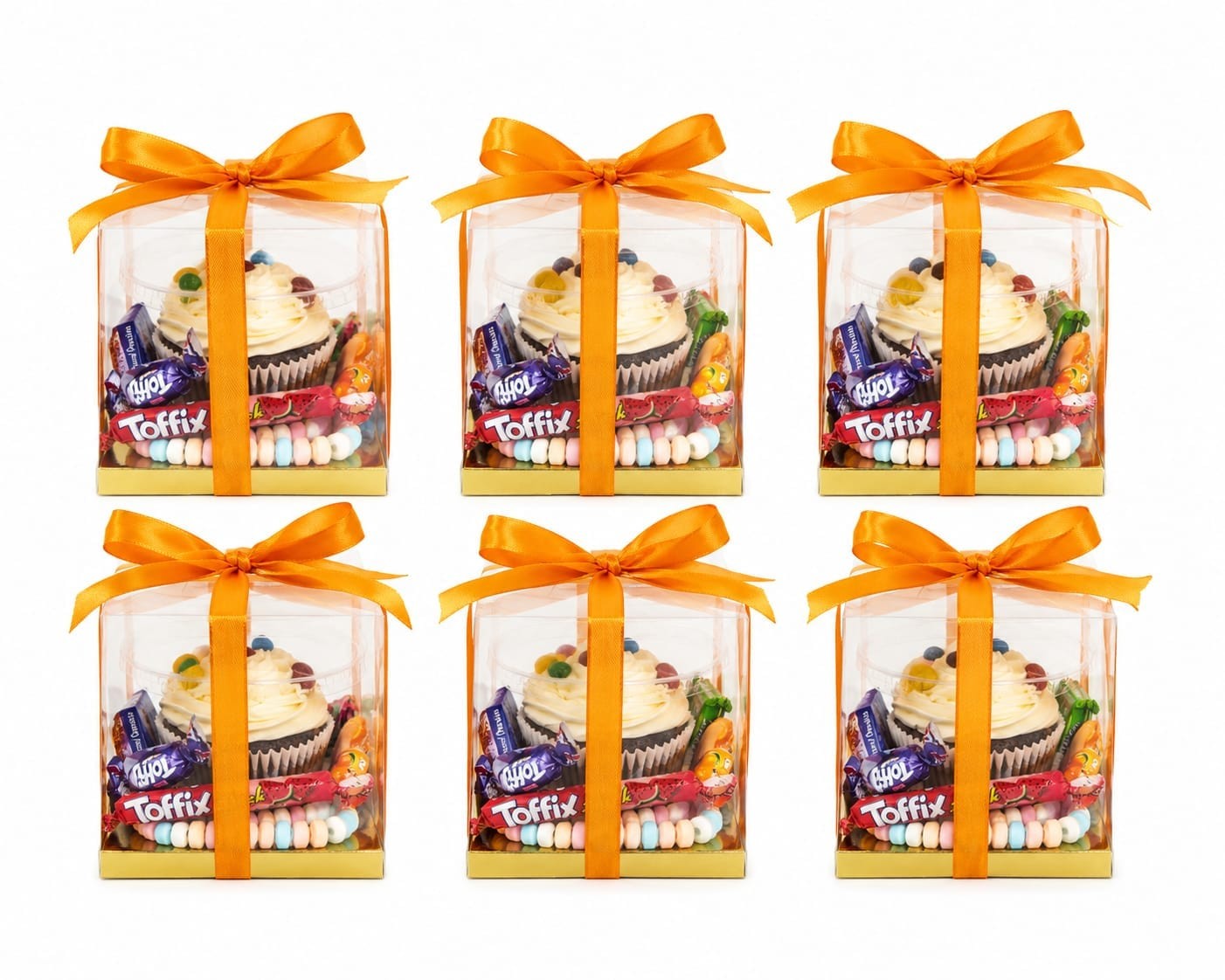 Gergean Cupcakes Giveaways ( Set of 3)