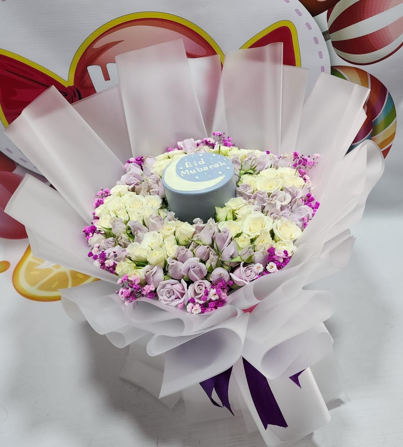 Hope Eid Mini Cake Bouquet