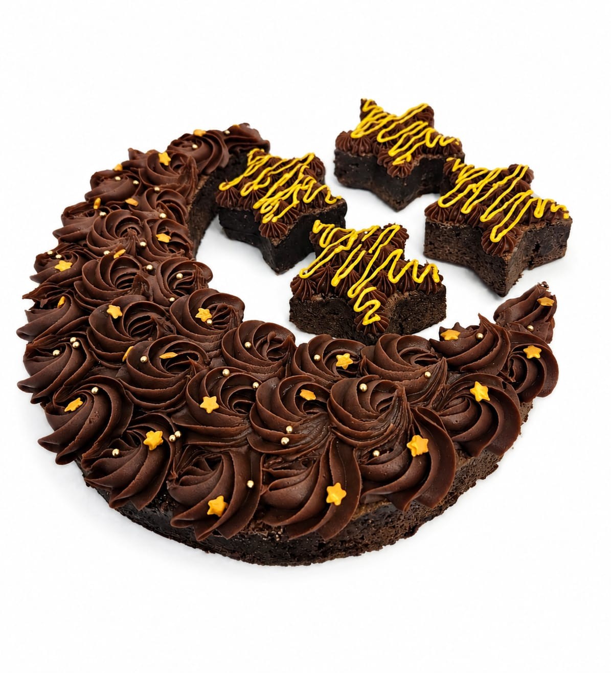 Cresent & Stars Brownies