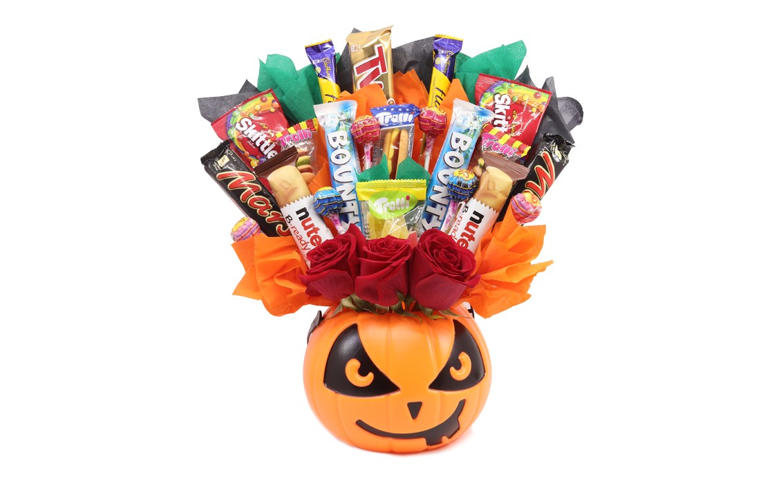 Hope Halloween Bucket Bouquet