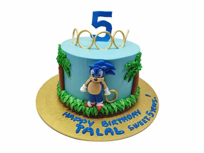 Sonic Ring cake